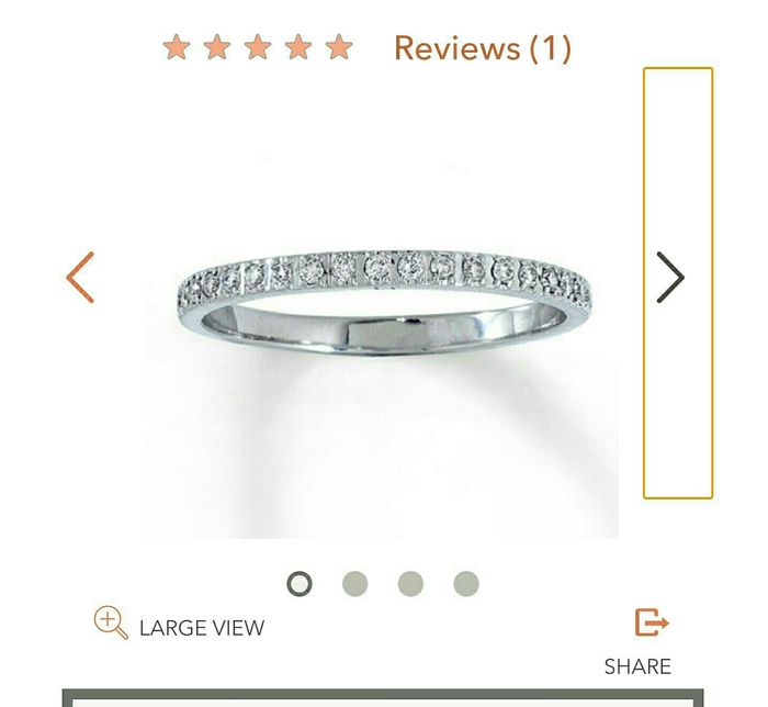 Bought our rings!