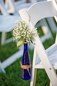 Ceremony Aisle Chair Decorations 4