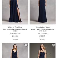 Can’t find light Navy Blue bridesmaids dresses - 2