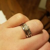 Went shopping for wedding band!!