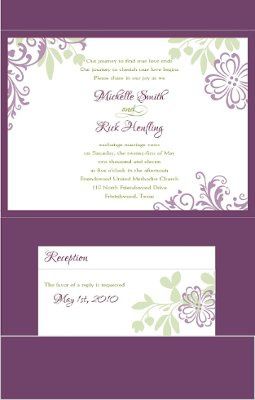 Sample Invitation