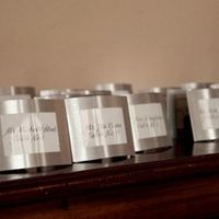 How are you presenting seating/place cards to guests?