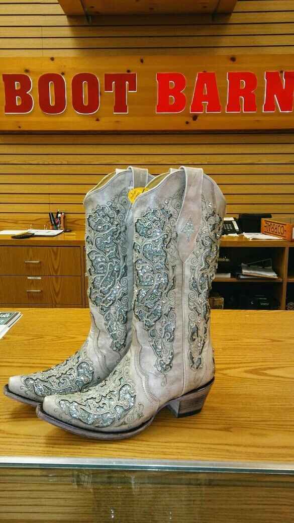 My wedding boots came in!!!