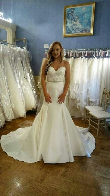 I said YES TO THE DRESS!!!