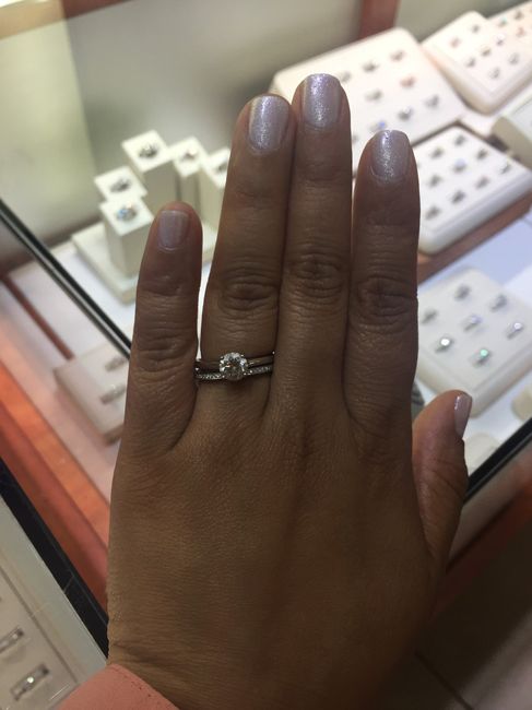 Let's see those rings!