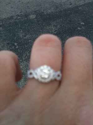 Show off your engagement ring!**Pics**