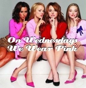 Why are we wearing pink on wednesdays?
