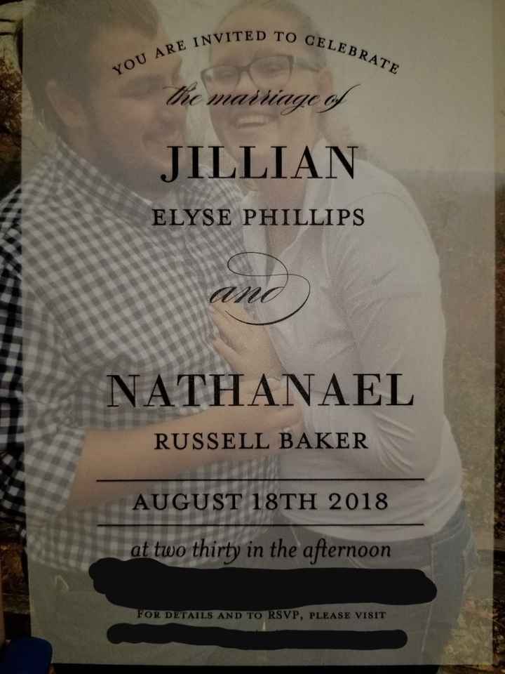 Invitation time! - 1