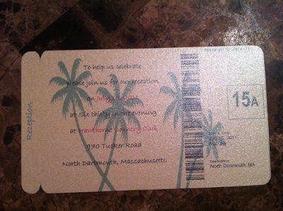Boarding Pass Invites
