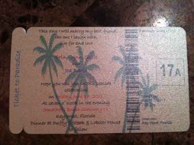 Boarding Pass Invites
