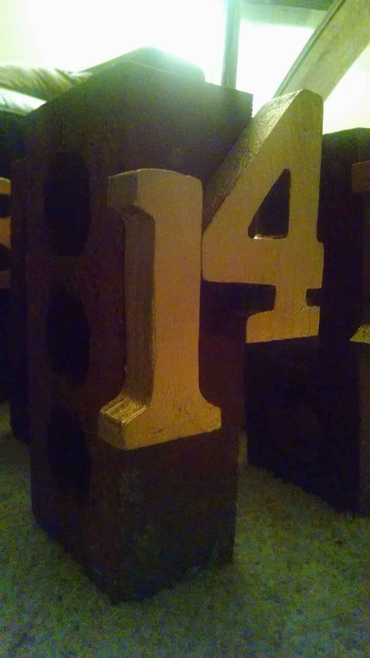 My Table Numbers