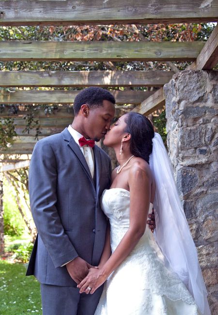 Kissing Photos in Thank You Cards