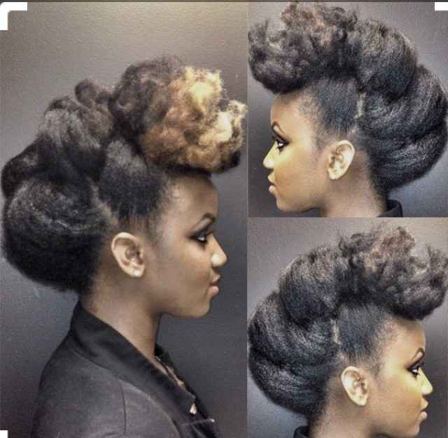 Natural hair brides