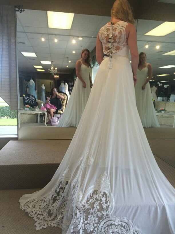 Paid off my dress!