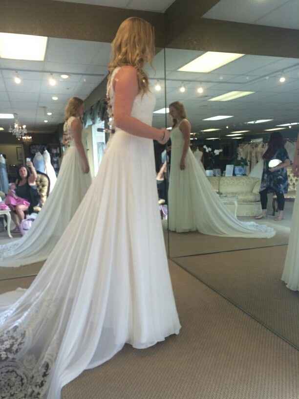 Paid off my dress!