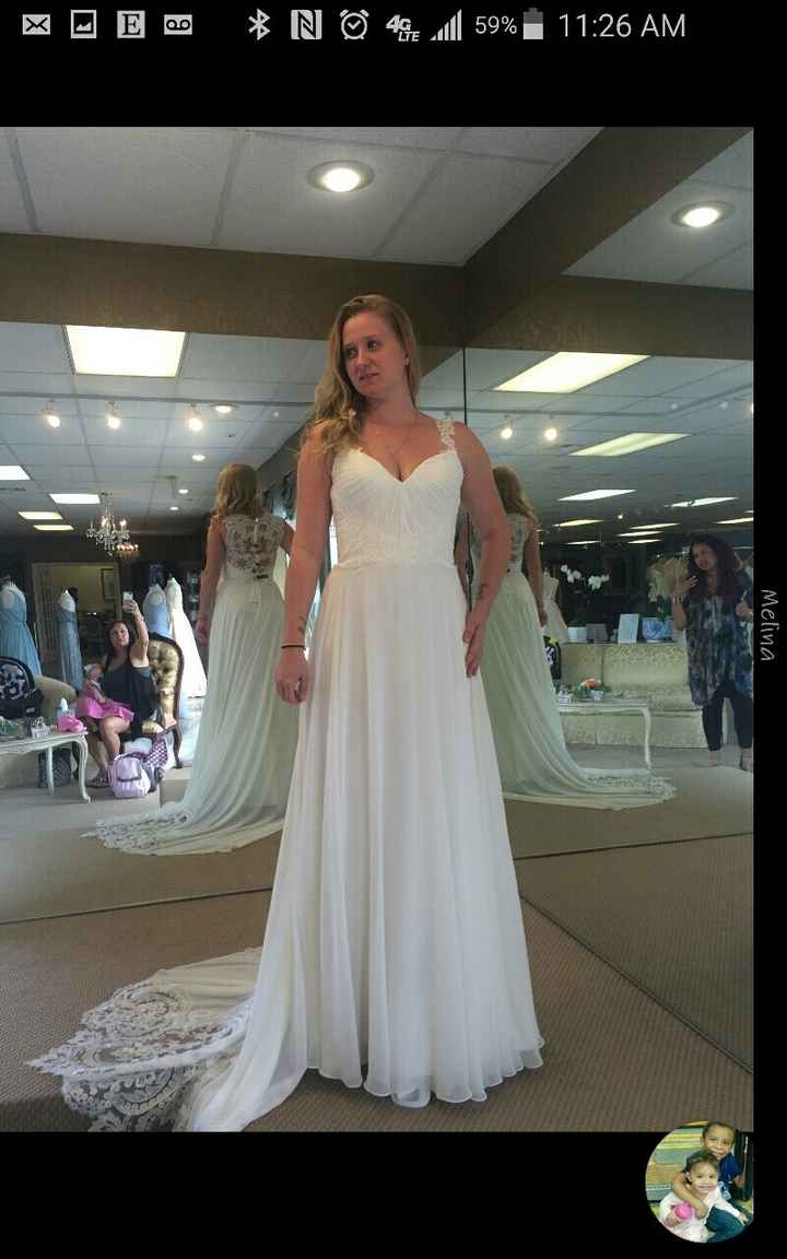 Paid off my dress!