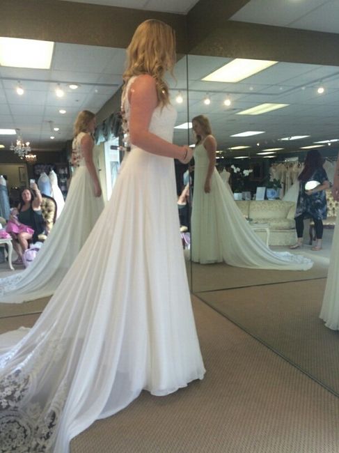 Paid off my dress!