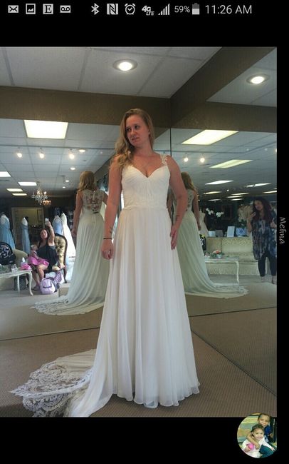 Paid off my dress!