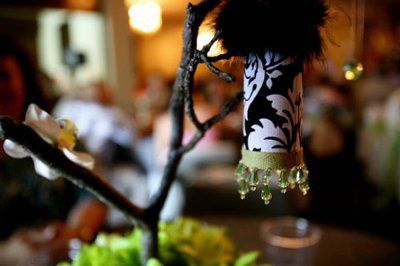 my DIY wedding centerpieces