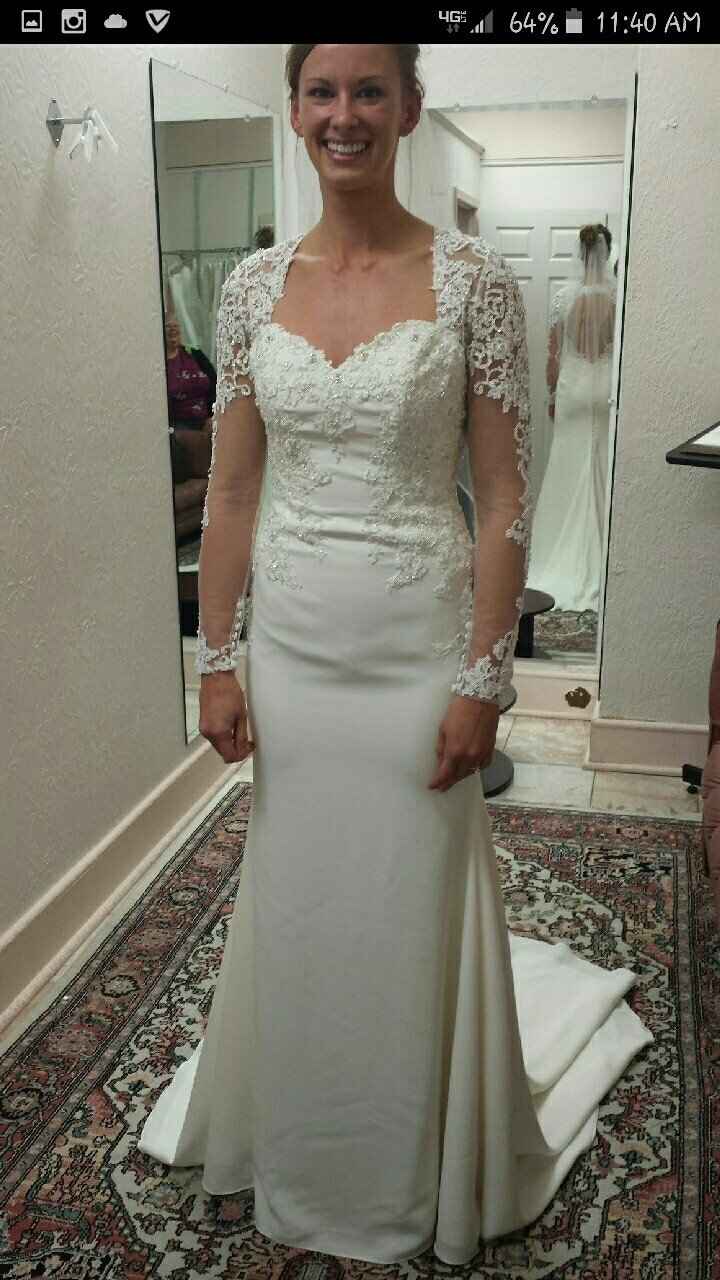 Dress regret.