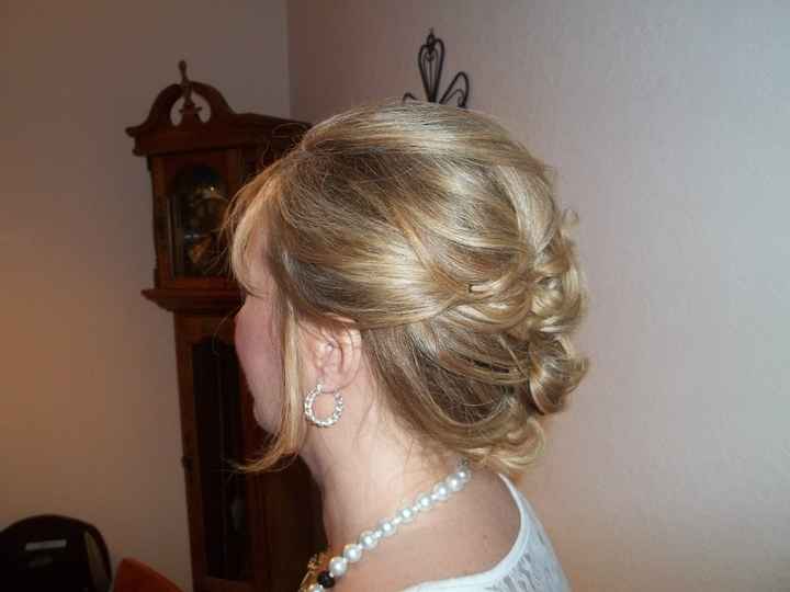 Had my hair & make up trial done-pics