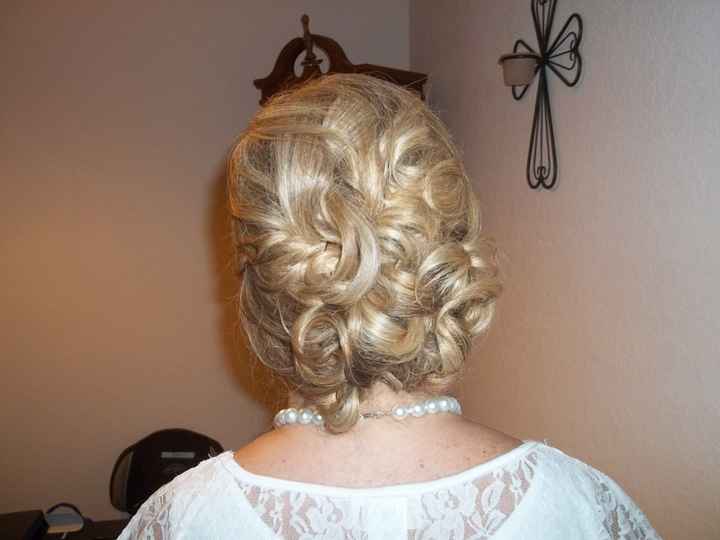 Had my hair & make up trial done-pics