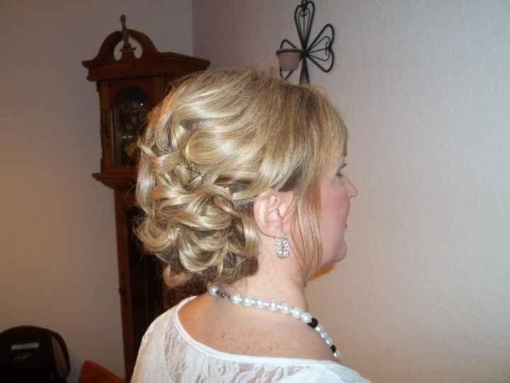 Had my hair & make up trial done-pics