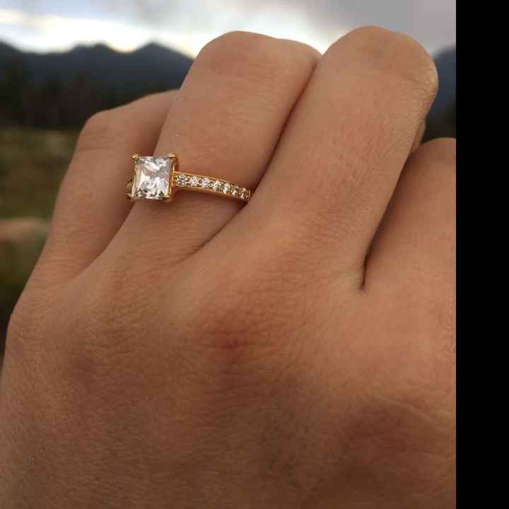 Rings.......to diamond or not to diamond - 1