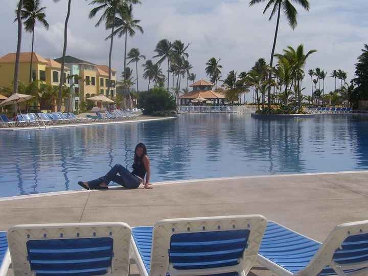 Ocean blue and sand in punta Cana?