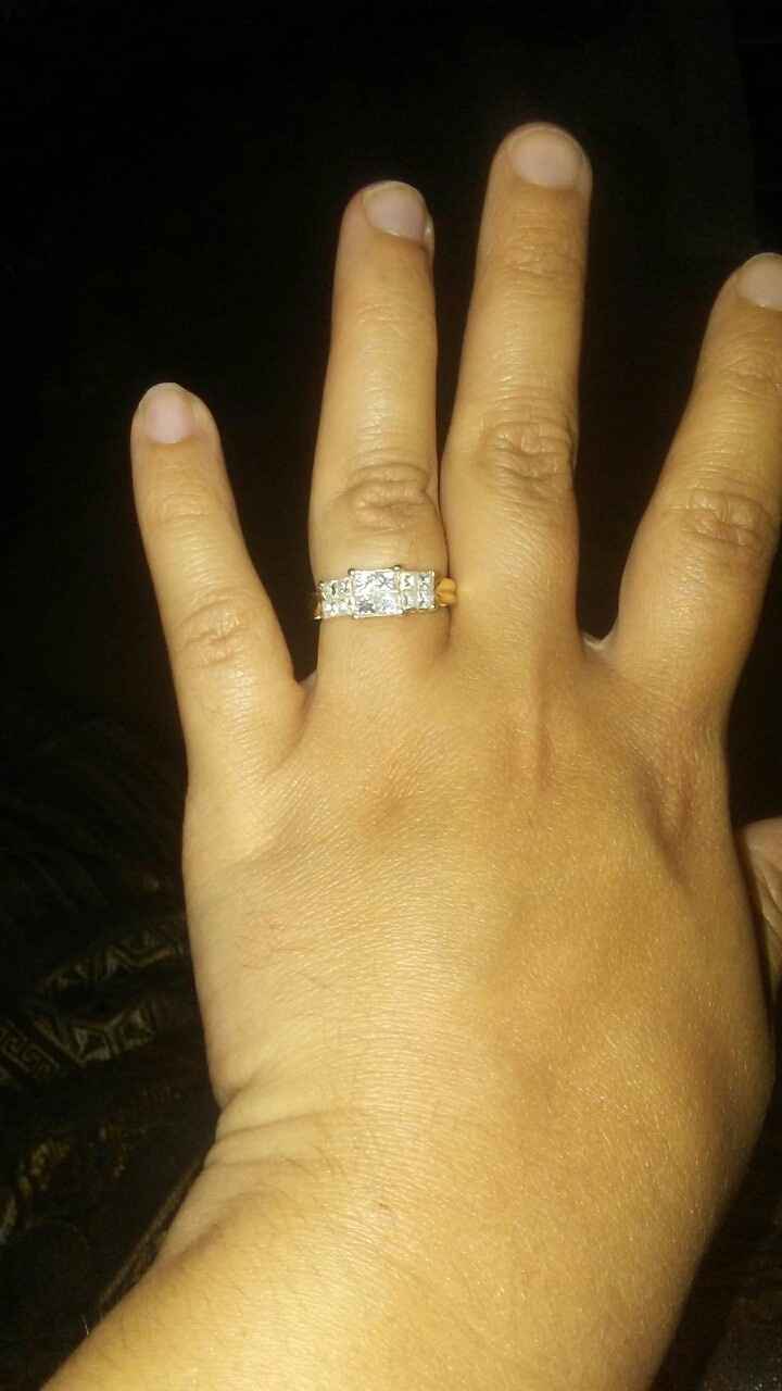 Let's see your engagement rings