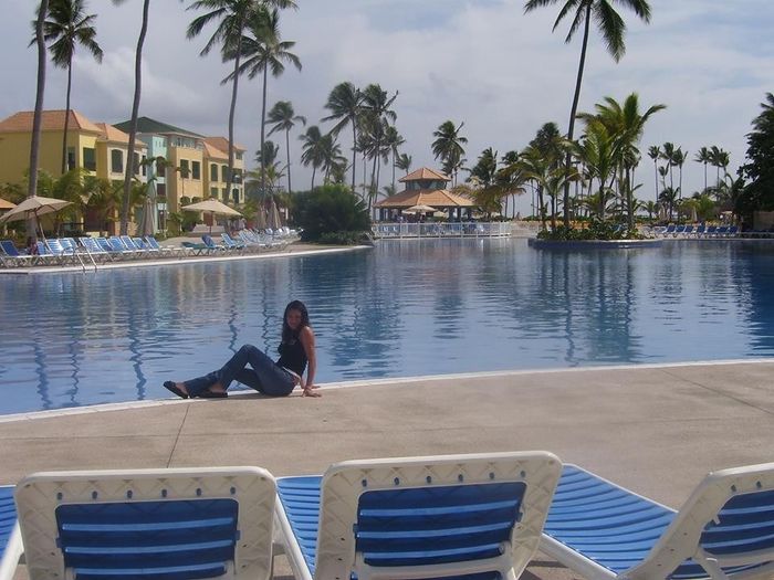Ocean blue and sand in punta Cana?