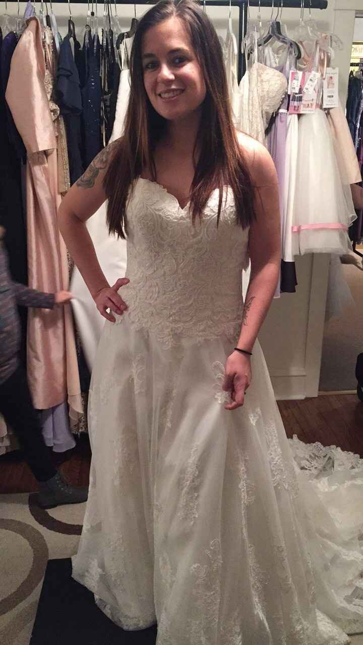 I can't decide on a wedding dress!