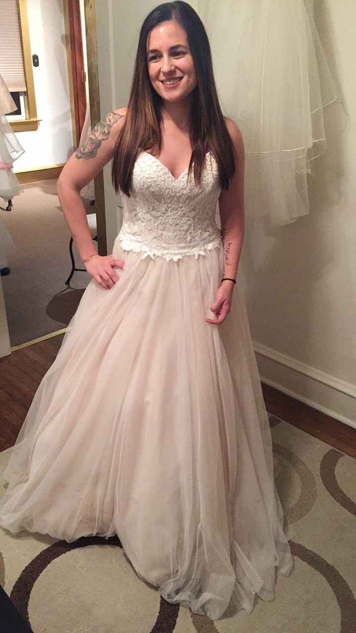 I can't decide on a wedding dress!