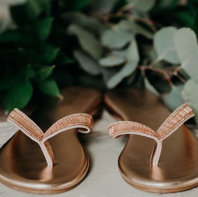Show off your wedding shoes! 7