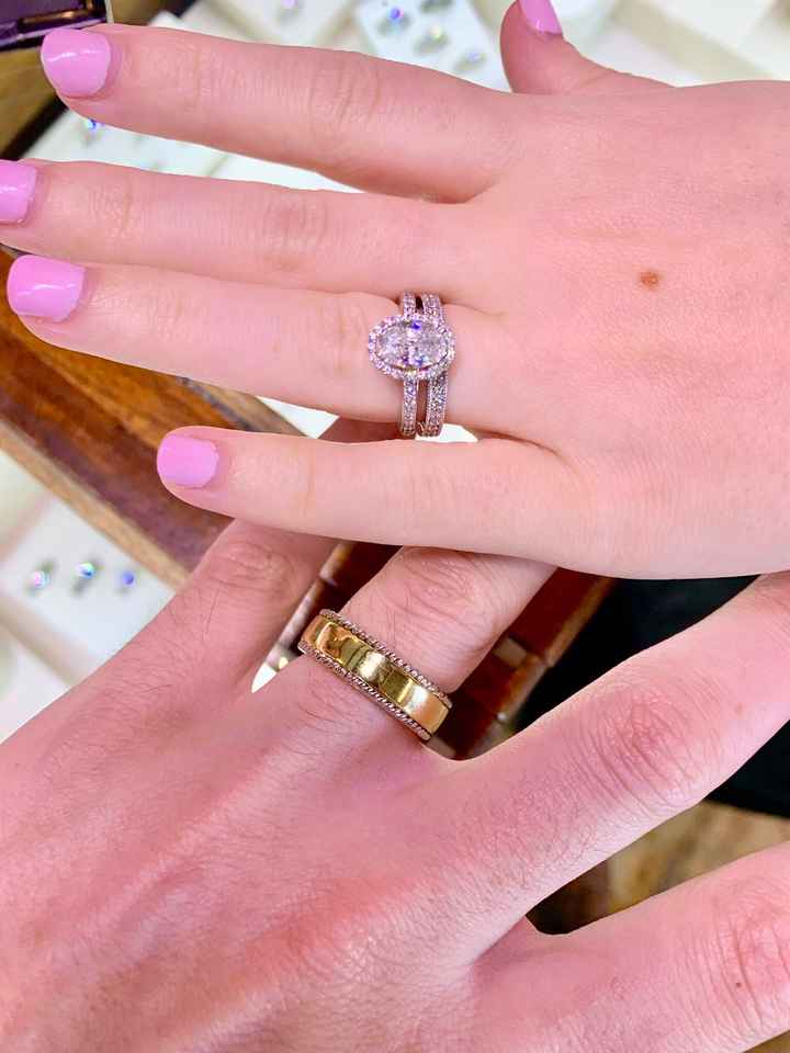 Let’s see those wedding bands! - 1