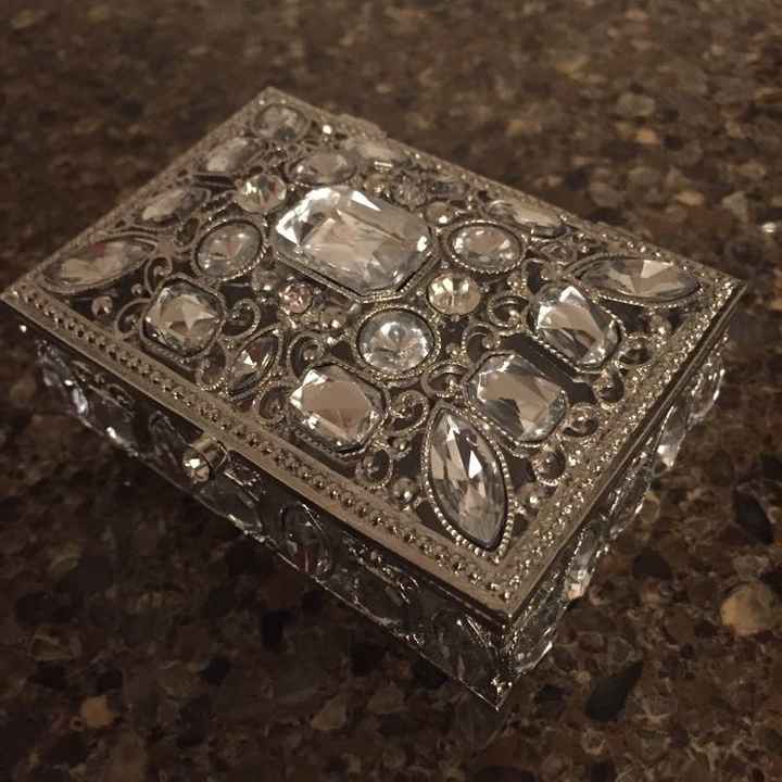 Ring box for ceremony