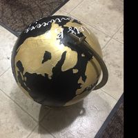 diy guestbook globe ❤️ - 3