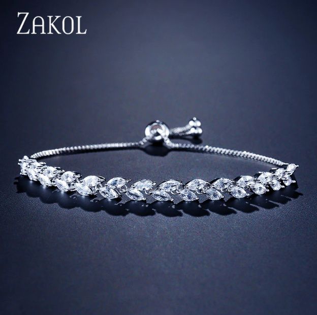 The bracelet has the same kind of leaves/petals as the earrings, but Im not sure how they'll look to