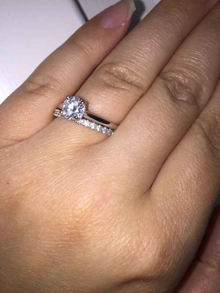 Goes so neatly with my e-ring.