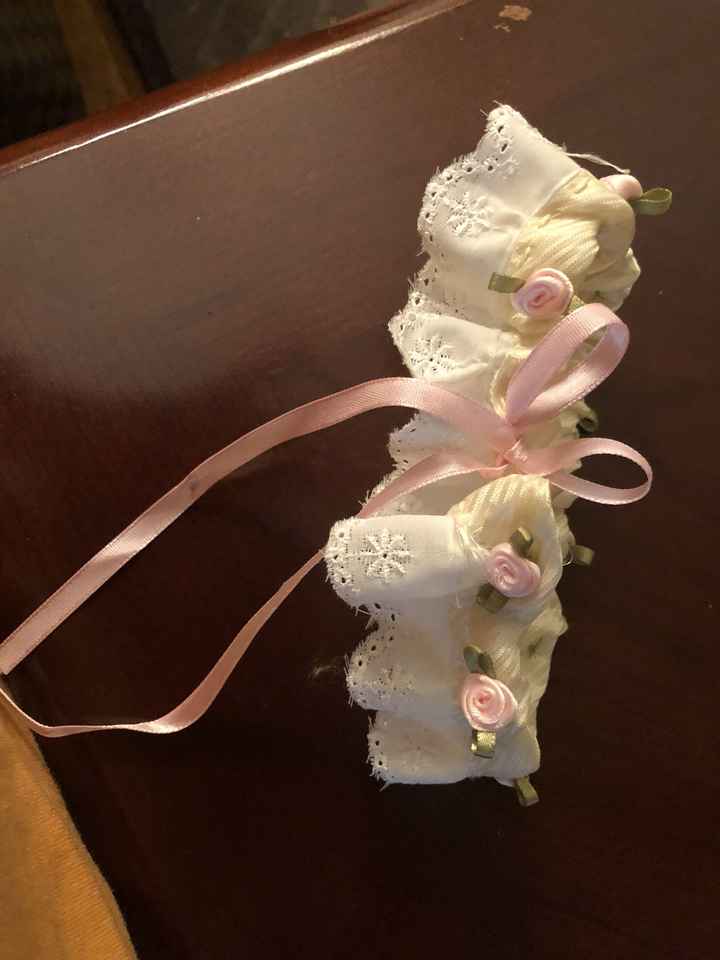 My diy garter! - 1