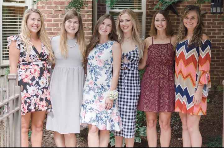 Show me what you and your girls wore to your bridal shower!! :) - 1