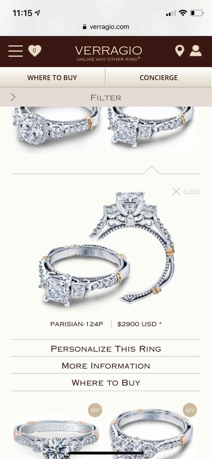 Engagement ring and what to do? - 2