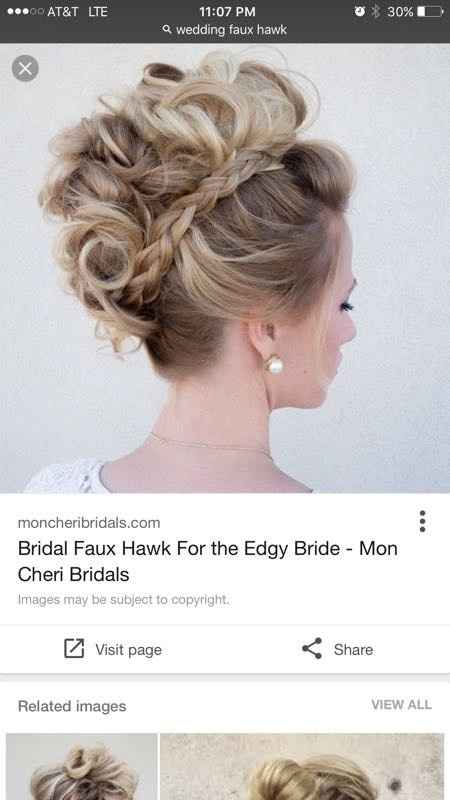 What about that hair?