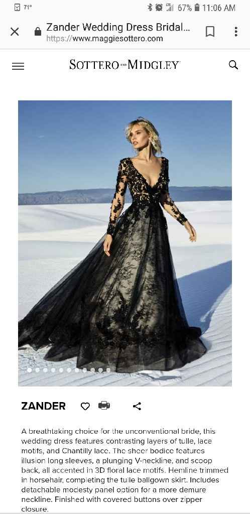 Is the black dress, the One? - 1