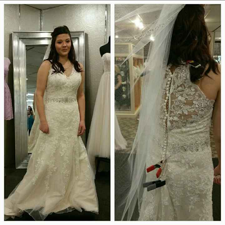 I went wedding dress shopping!!! (Pictures)