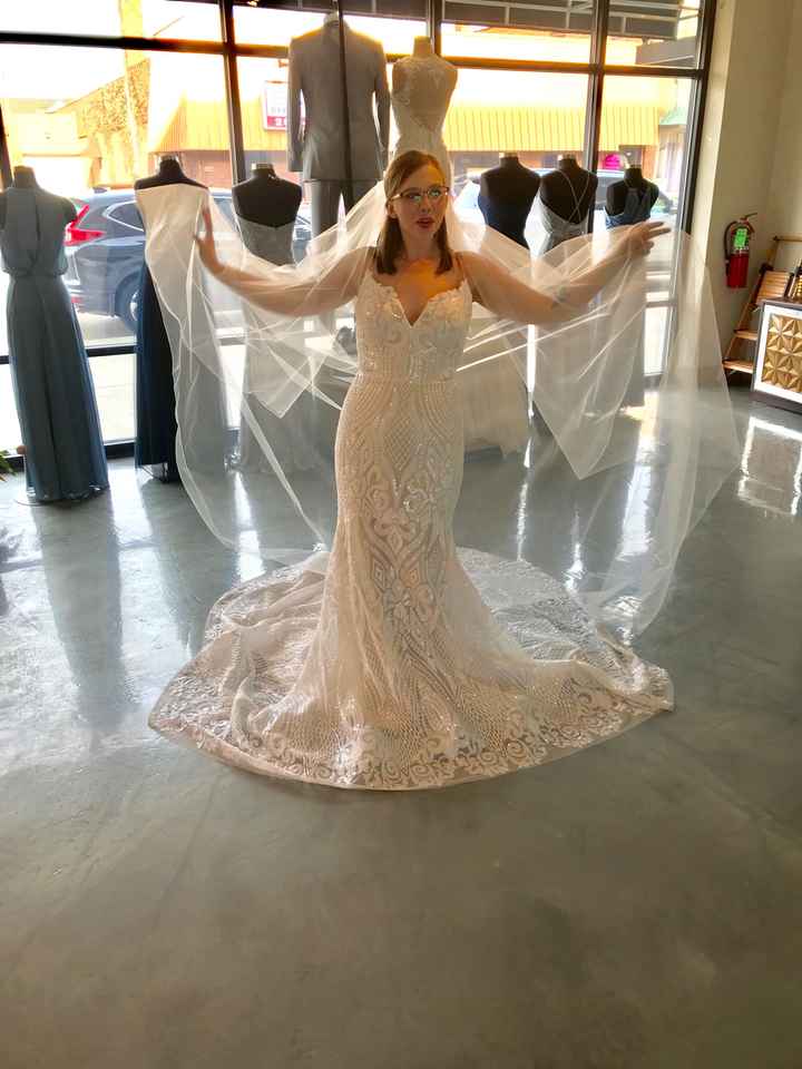 2020 wedding dresses!! Just bought mine!! - 1