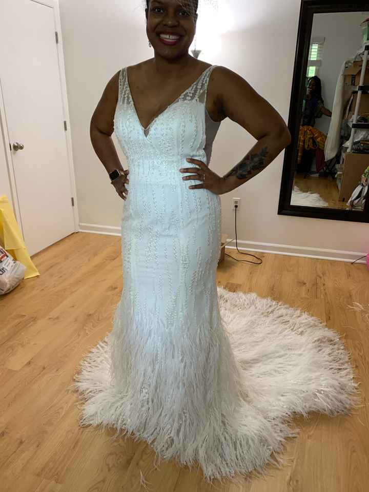 First Wedding Gown Fitting! - 1
