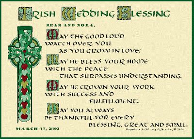 Irish name card