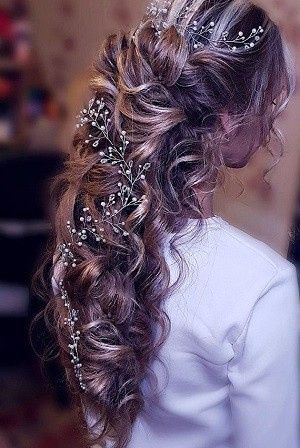 bridal hair