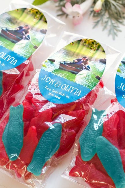 so cute! Do Swedish fish candy come in different colors???